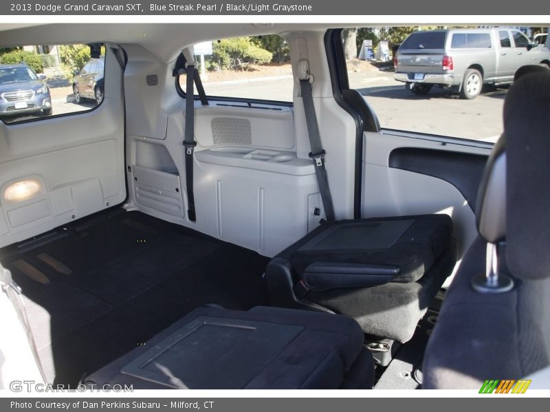 Blue Streak Pearl / Black/Light Graystone 2013 Dodge Grand Caravan SXT