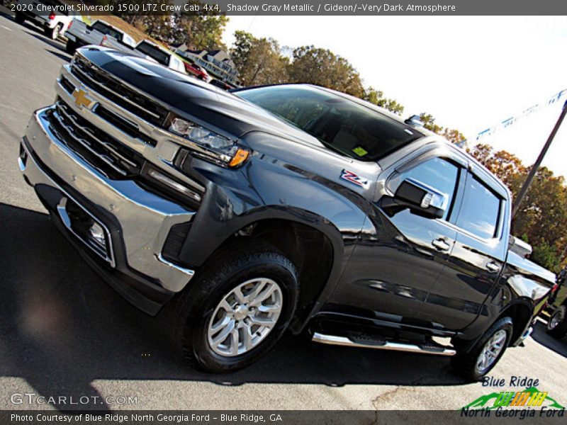 Shadow Gray Metallic / Gideon/­Very Dark Atmosphere 2020 Chevrolet Silverado 1500 LTZ Crew Cab 4x4