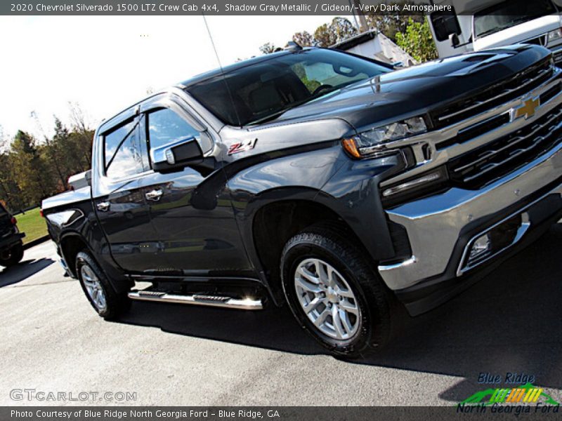 Shadow Gray Metallic / Gideon/­Very Dark Atmosphere 2020 Chevrolet Silverado 1500 LTZ Crew Cab 4x4