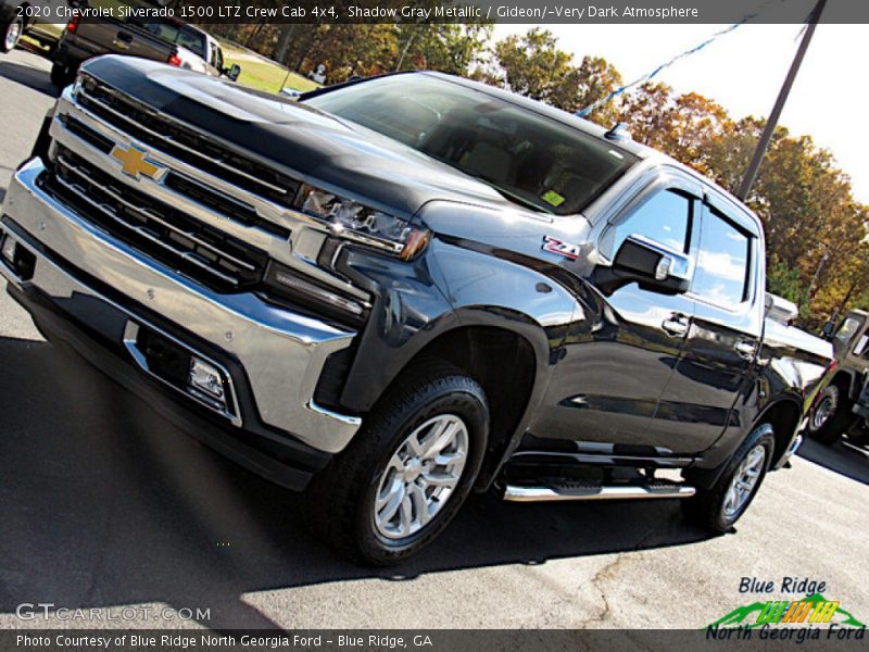 Shadow Gray Metallic / Gideon/­Very Dark Atmosphere 2020 Chevrolet Silverado 1500 LTZ Crew Cab 4x4