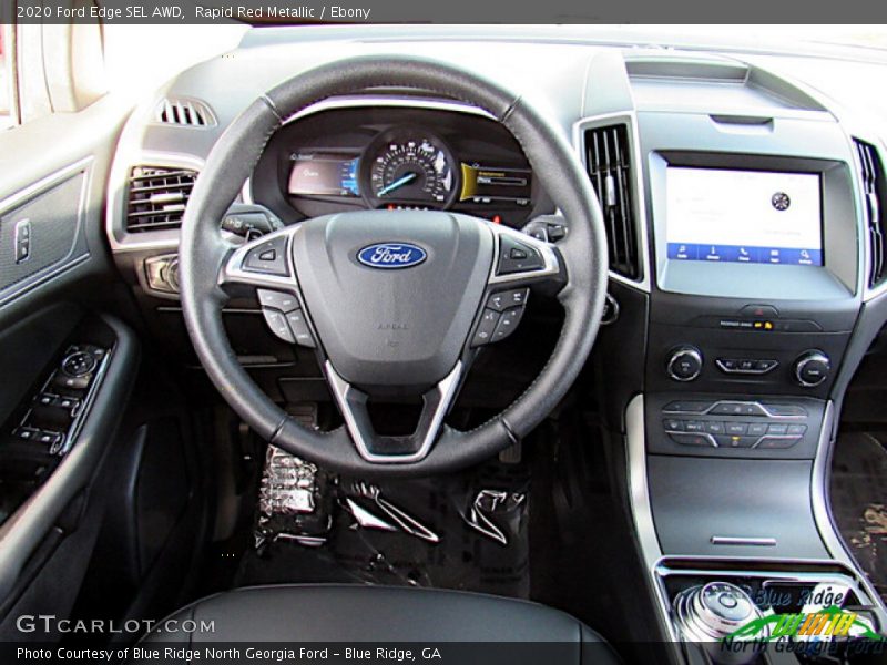 Rapid Red Metallic / Ebony 2020 Ford Edge SEL AWD