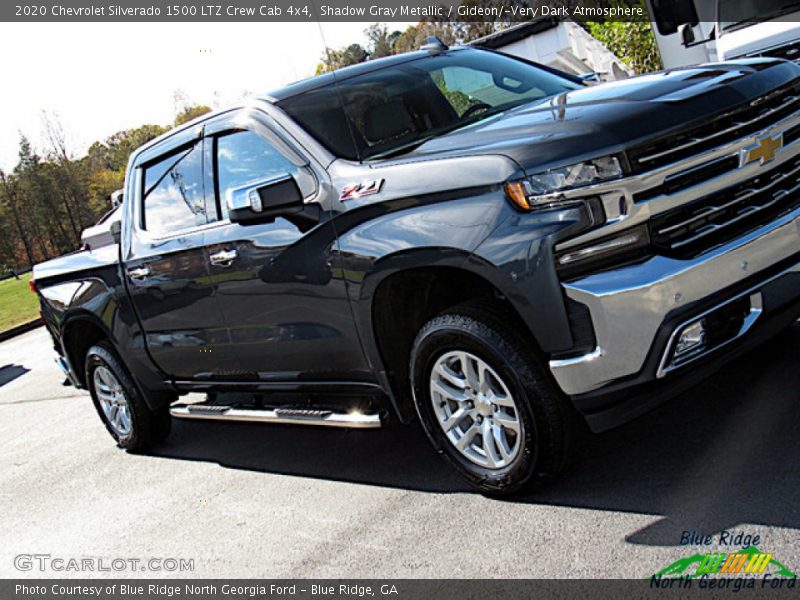 Shadow Gray Metallic / Gideon/­Very Dark Atmosphere 2020 Chevrolet Silverado 1500 LTZ Crew Cab 4x4