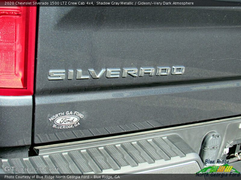 Shadow Gray Metallic / Gideon/­Very Dark Atmosphere 2020 Chevrolet Silverado 1500 LTZ Crew Cab 4x4