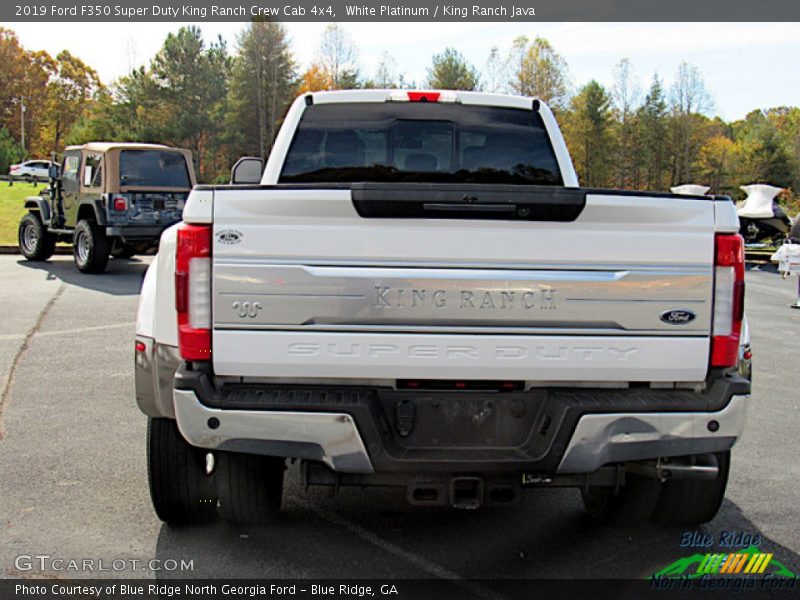 White Platinum / King Ranch Java 2019 Ford F350 Super Duty King Ranch Crew Cab 4x4