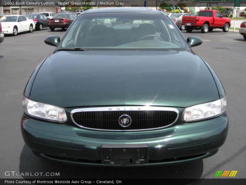 Jasper Green Metallic / Medium Gray 2002 Buick Century Custom