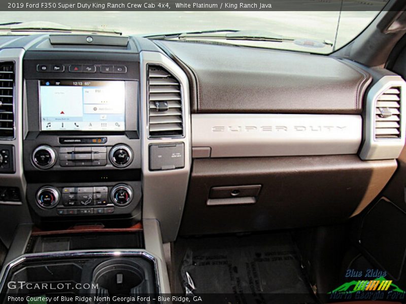 White Platinum / King Ranch Java 2019 Ford F350 Super Duty King Ranch Crew Cab 4x4