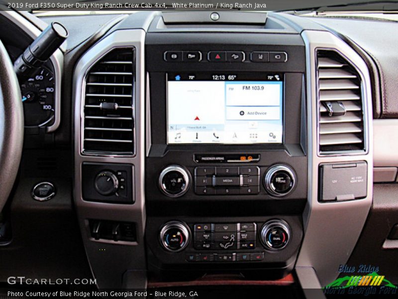 White Platinum / King Ranch Java 2019 Ford F350 Super Duty King Ranch Crew Cab 4x4