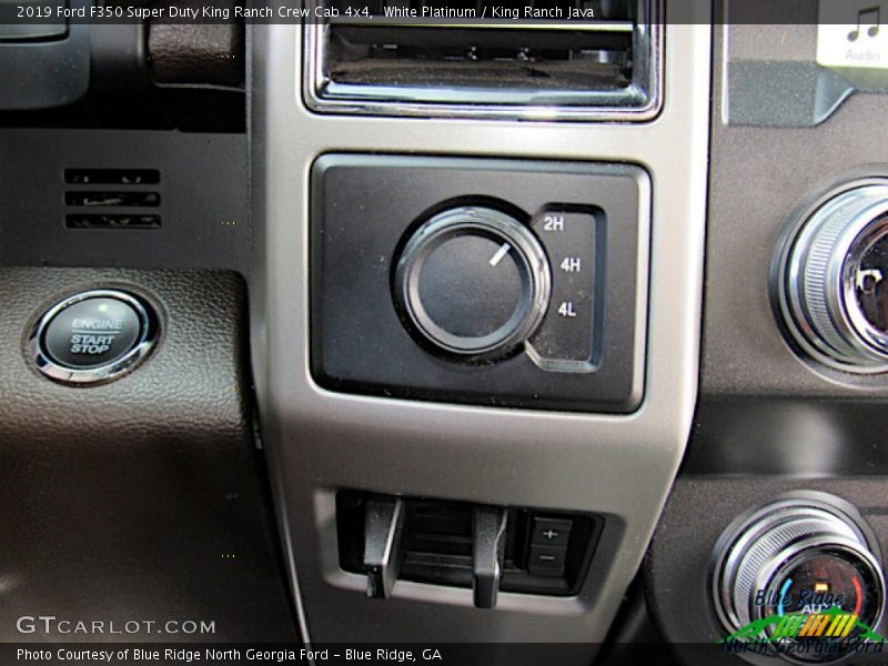 White Platinum / King Ranch Java 2019 Ford F350 Super Duty King Ranch Crew Cab 4x4