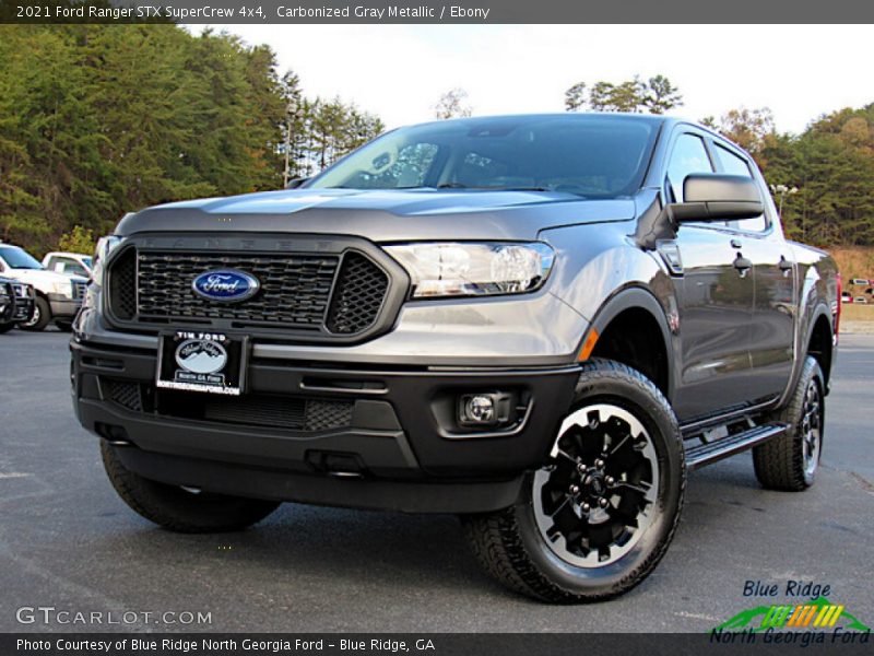 Carbonized Gray Metallic / Ebony 2021 Ford Ranger STX SuperCrew 4x4