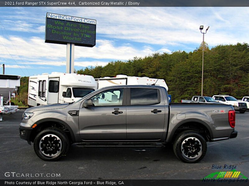 Carbonized Gray Metallic / Ebony 2021 Ford Ranger STX SuperCrew 4x4