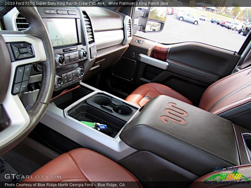 White Platinum / King Ranch Java 2019 Ford F350 Super Duty King Ranch Crew Cab 4x4