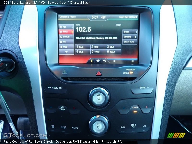 Tuxedo Black / Charcoal Black 2014 Ford Explorer XLT 4WD