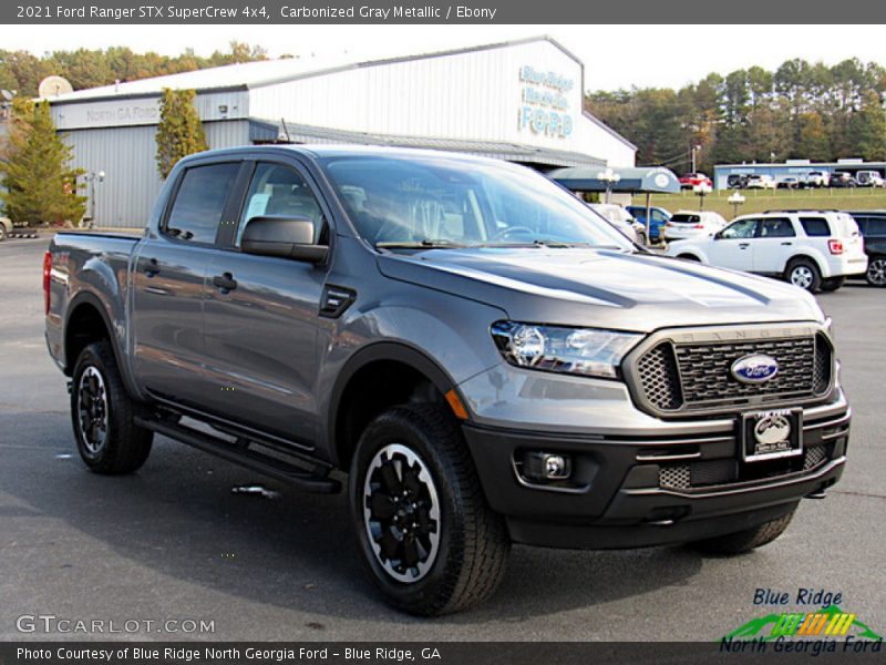 Carbonized Gray Metallic / Ebony 2021 Ford Ranger STX SuperCrew 4x4