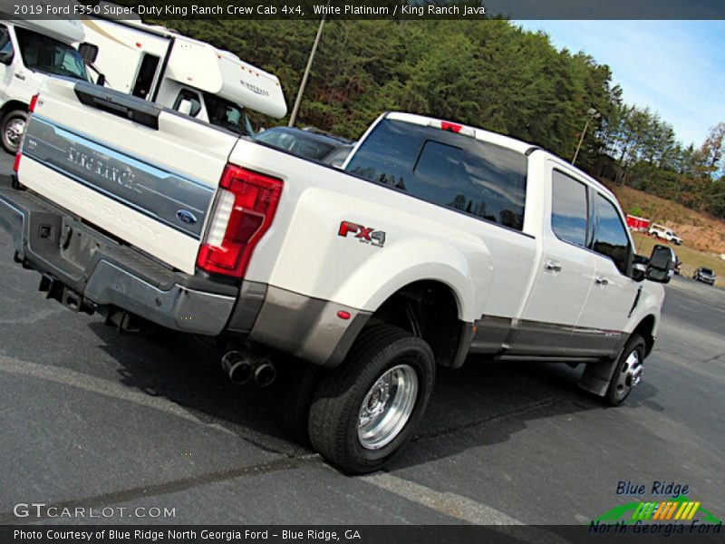 White Platinum / King Ranch Java 2019 Ford F350 Super Duty King Ranch Crew Cab 4x4