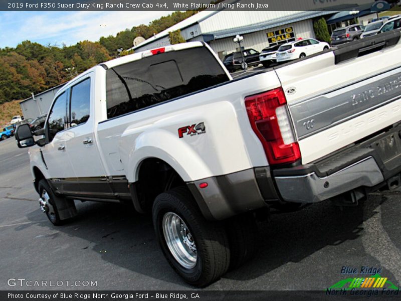 White Platinum / King Ranch Java 2019 Ford F350 Super Duty King Ranch Crew Cab 4x4