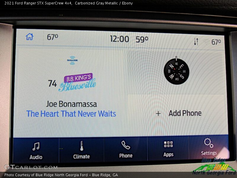 Carbonized Gray Metallic / Ebony 2021 Ford Ranger STX SuperCrew 4x4