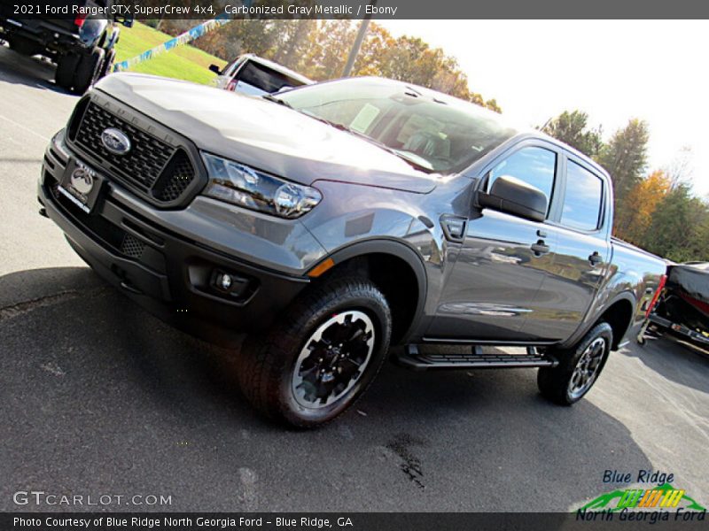 Carbonized Gray Metallic / Ebony 2021 Ford Ranger STX SuperCrew 4x4