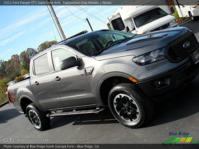 Carbonized Gray Metallic / Ebony 2021 Ford Ranger STX SuperCrew 4x4