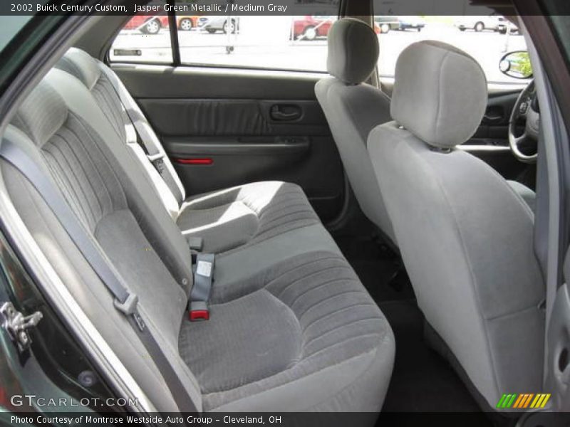 Jasper Green Metallic / Medium Gray 2002 Buick Century Custom