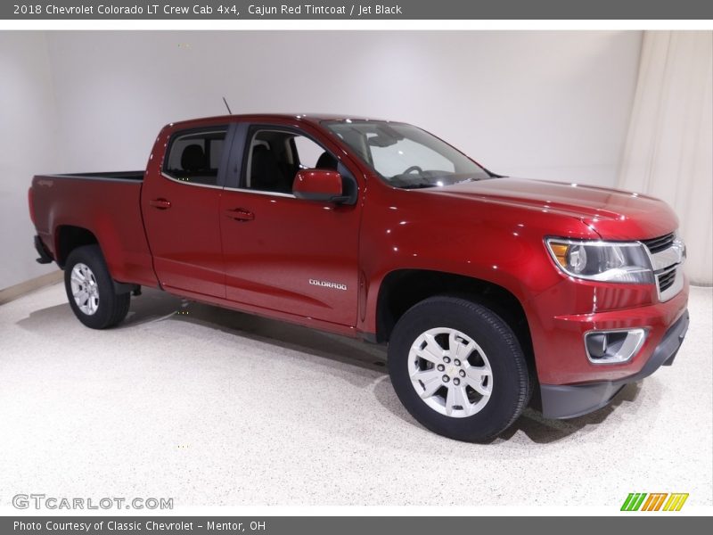Cajun Red Tintcoat / Jet Black 2018 Chevrolet Colorado LT Crew Cab 4x4