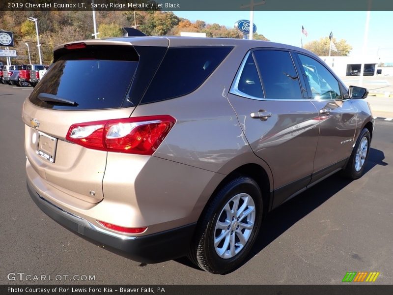 Sandy Ridge Metallic / Jet Black 2019 Chevrolet Equinox LT