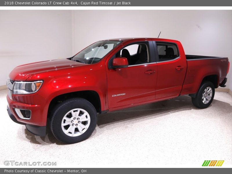 Cajun Red Tintcoat / Jet Black 2018 Chevrolet Colorado LT Crew Cab 4x4
