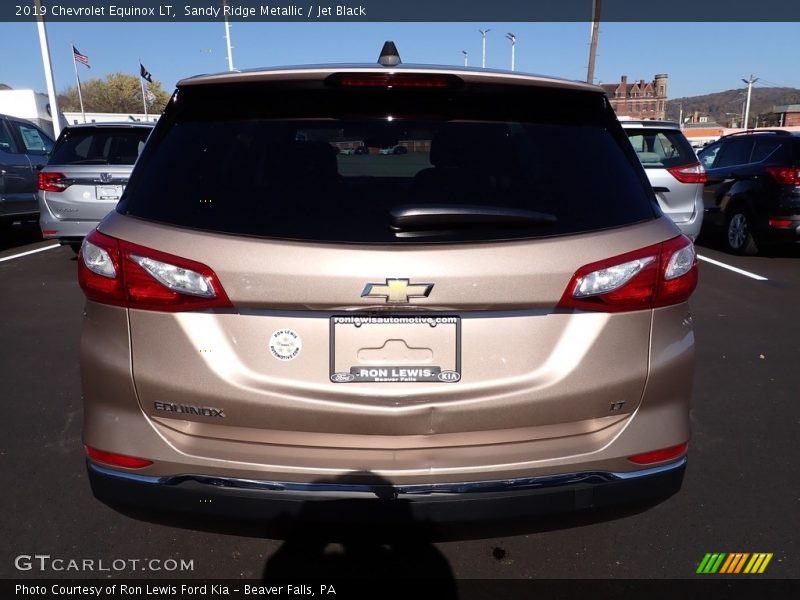 Sandy Ridge Metallic / Jet Black 2019 Chevrolet Equinox LT
