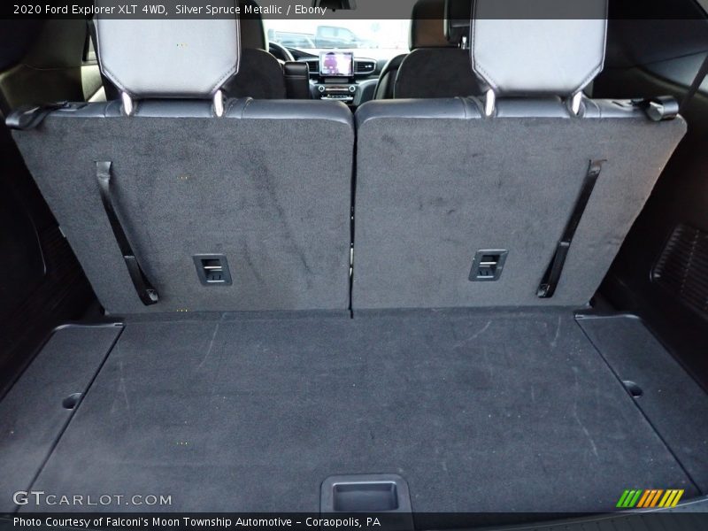 Silver Spruce Metallic / Ebony 2020 Ford Explorer XLT 4WD