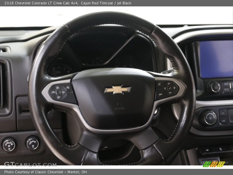 Cajun Red Tintcoat / Jet Black 2018 Chevrolet Colorado LT Crew Cab 4x4