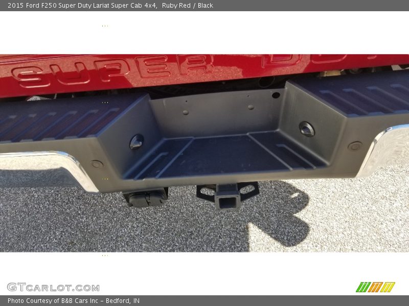 Ruby Red / Black 2015 Ford F250 Super Duty Lariat Super Cab 4x4
