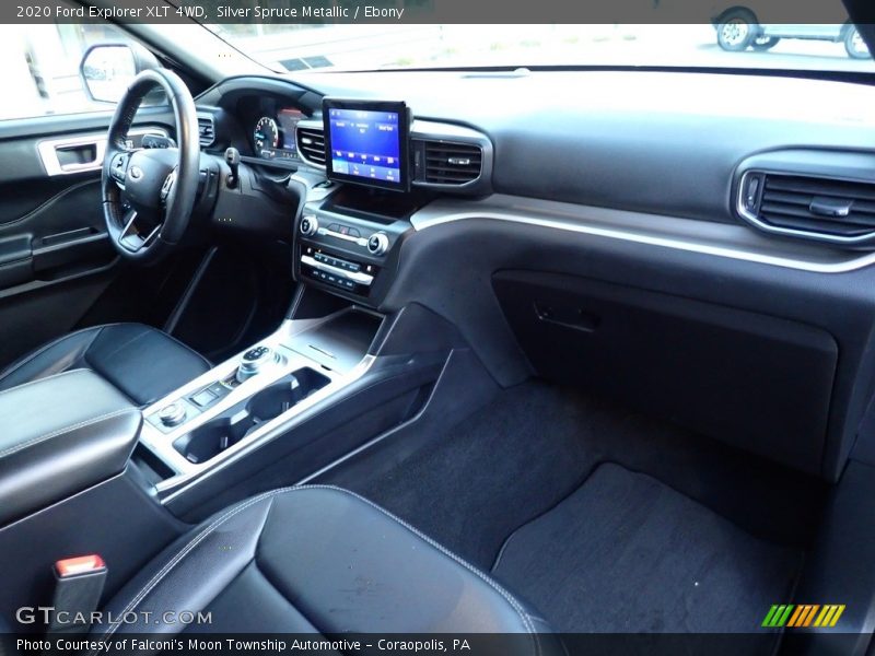 Silver Spruce Metallic / Ebony 2020 Ford Explorer XLT 4WD