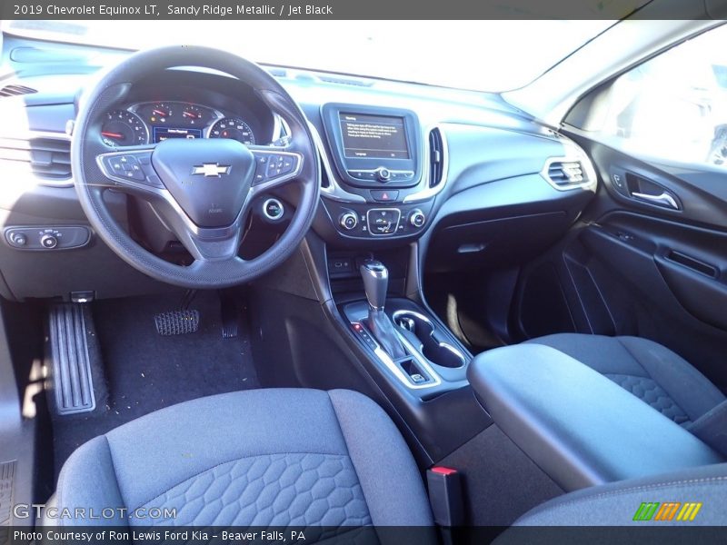 Sandy Ridge Metallic / Jet Black 2019 Chevrolet Equinox LT