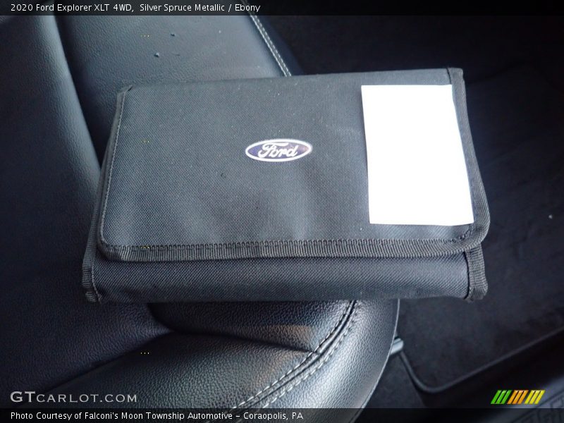 Silver Spruce Metallic / Ebony 2020 Ford Explorer XLT 4WD