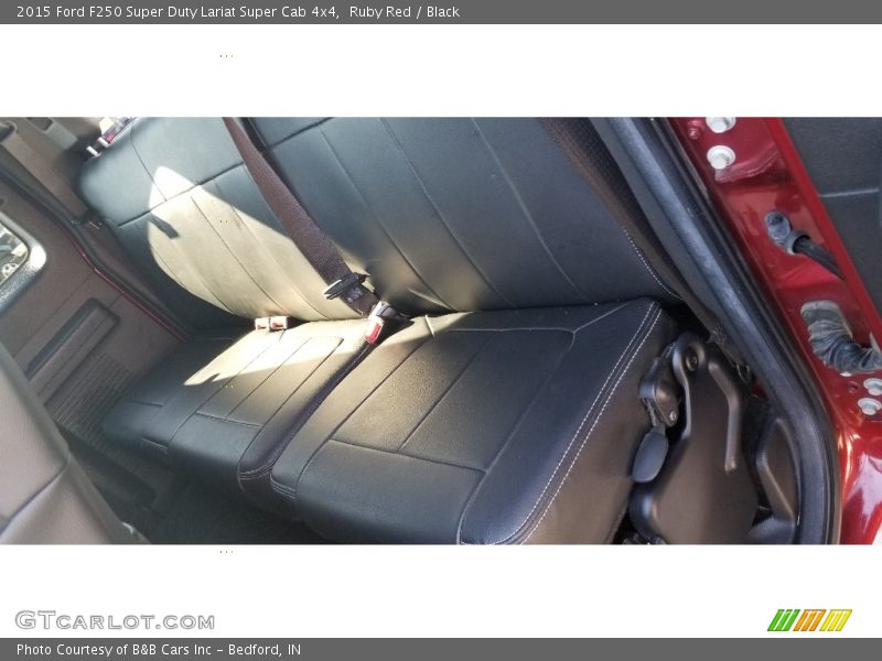 Ruby Red / Black 2015 Ford F250 Super Duty Lariat Super Cab 4x4