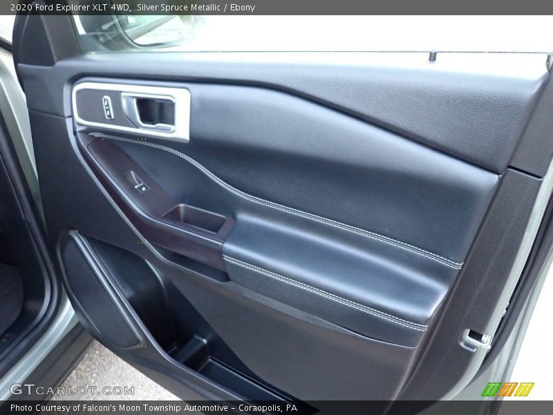 Silver Spruce Metallic / Ebony 2020 Ford Explorer XLT 4WD