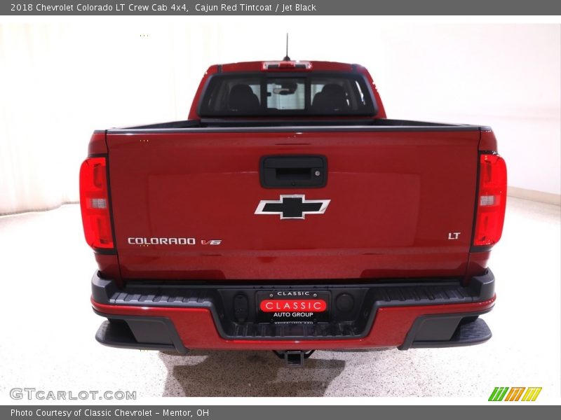 Cajun Red Tintcoat / Jet Black 2018 Chevrolet Colorado LT Crew Cab 4x4