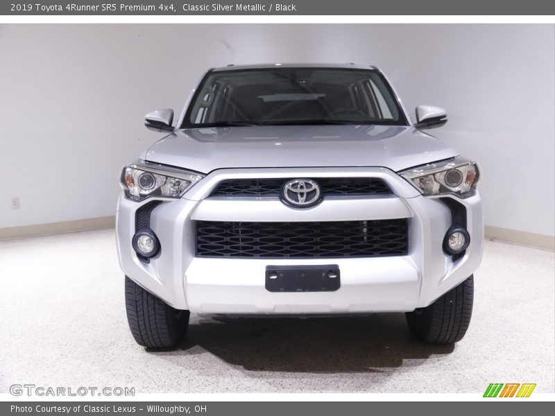 Classic Silver Metallic / Black 2019 Toyota 4Runner SR5 Premium 4x4