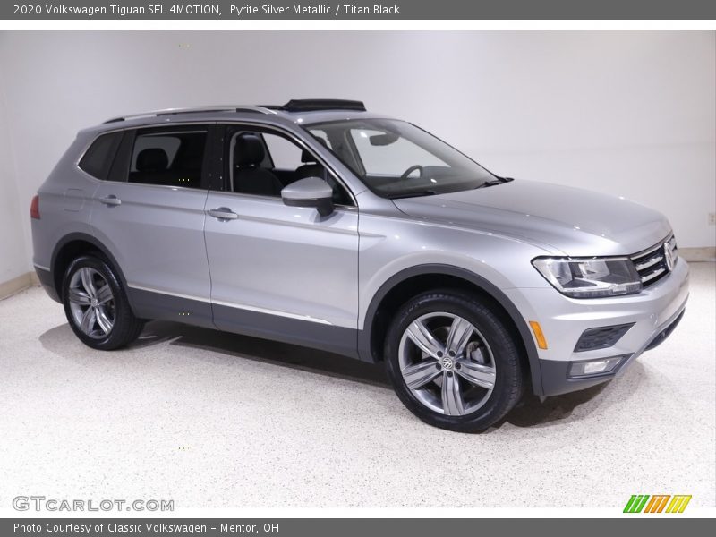 Pyrite Silver Metallic / Titan Black 2020 Volkswagen Tiguan SEL 4MOTION