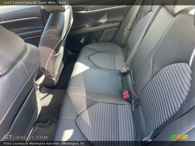 Rear Seat of 2022 Camry SE