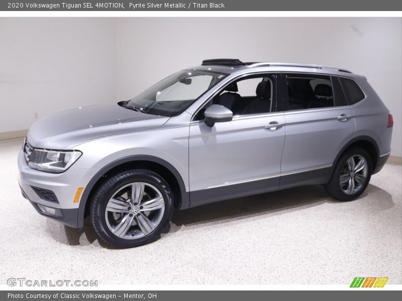 Pyrite Silver Metallic / Titan Black 2020 Volkswagen Tiguan SEL 4MOTION