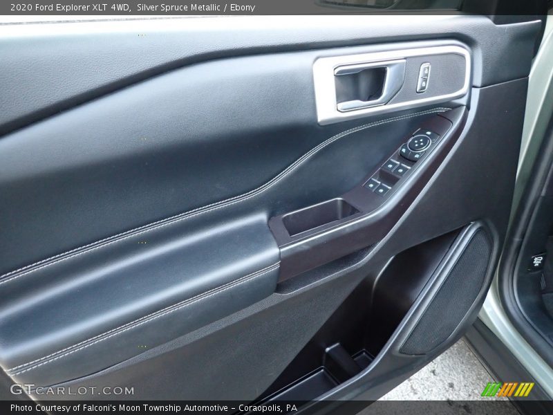 Silver Spruce Metallic / Ebony 2020 Ford Explorer XLT 4WD