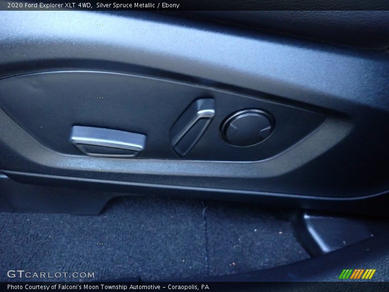 Silver Spruce Metallic / Ebony 2020 Ford Explorer XLT 4WD