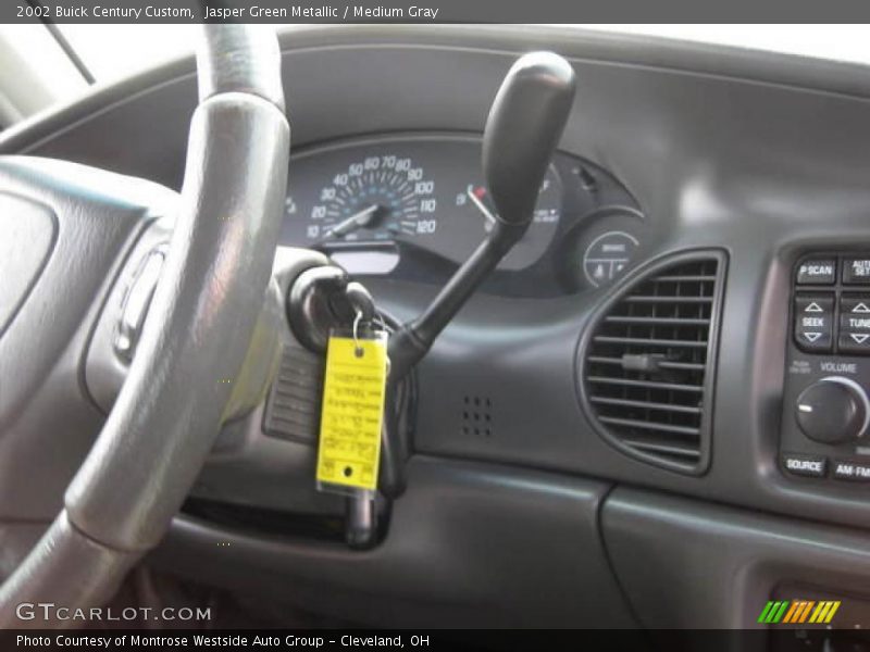 Jasper Green Metallic / Medium Gray 2002 Buick Century Custom