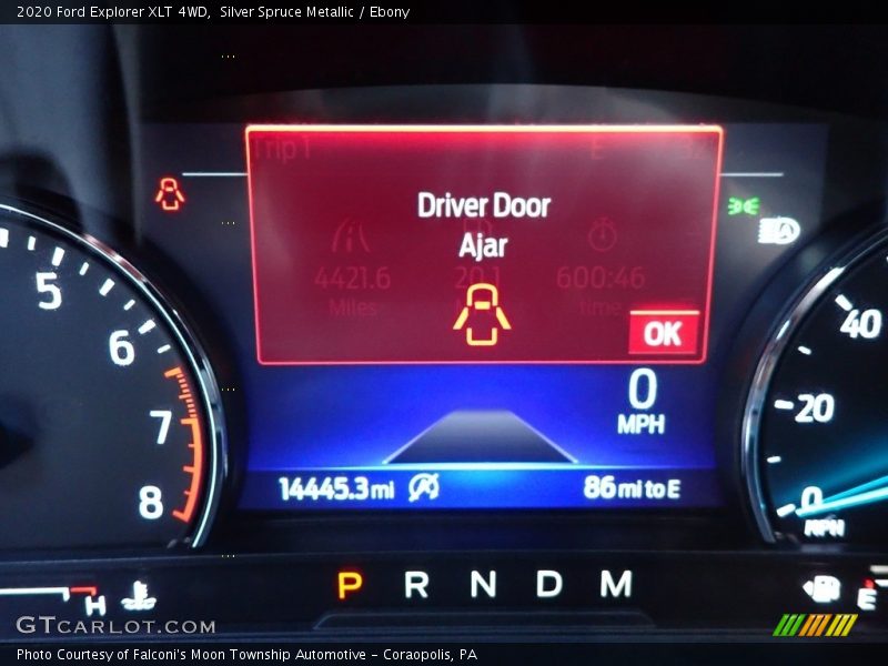 Silver Spruce Metallic / Ebony 2020 Ford Explorer XLT 4WD