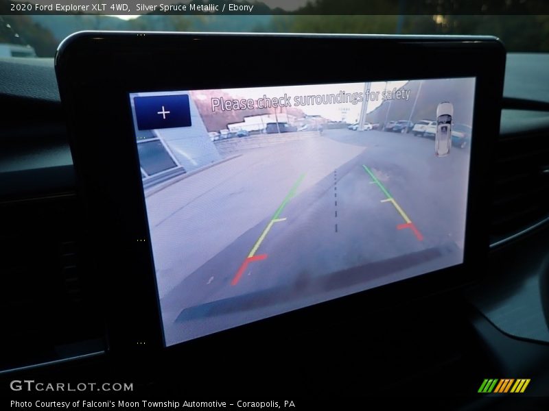 Silver Spruce Metallic / Ebony 2020 Ford Explorer XLT 4WD