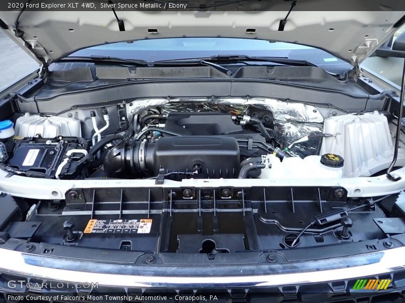Silver Spruce Metallic / Ebony 2020 Ford Explorer XLT 4WD