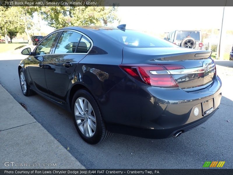 Smokey Gray Metallic / Ebony 2015 Buick Regal AWD