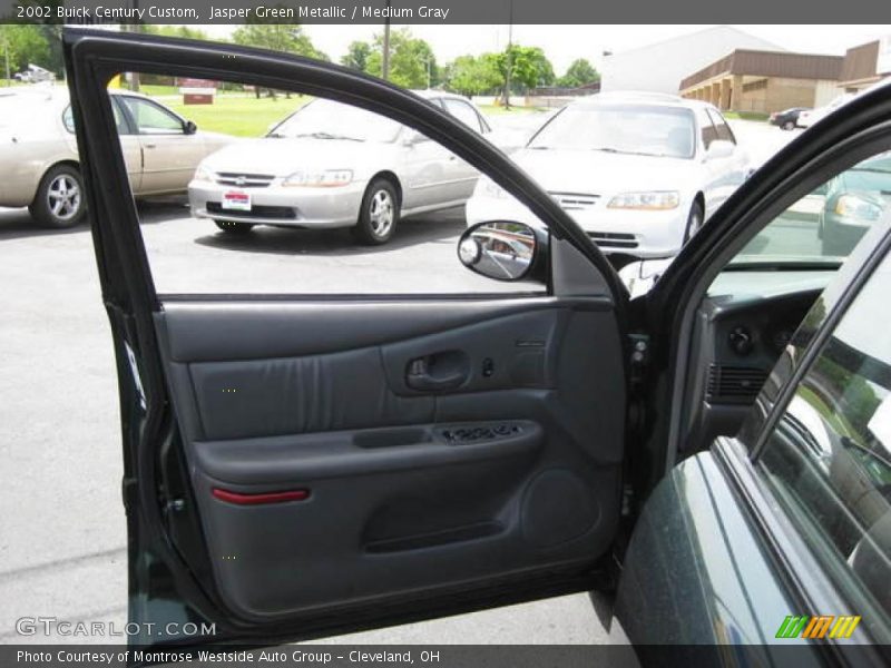 Jasper Green Metallic / Medium Gray 2002 Buick Century Custom