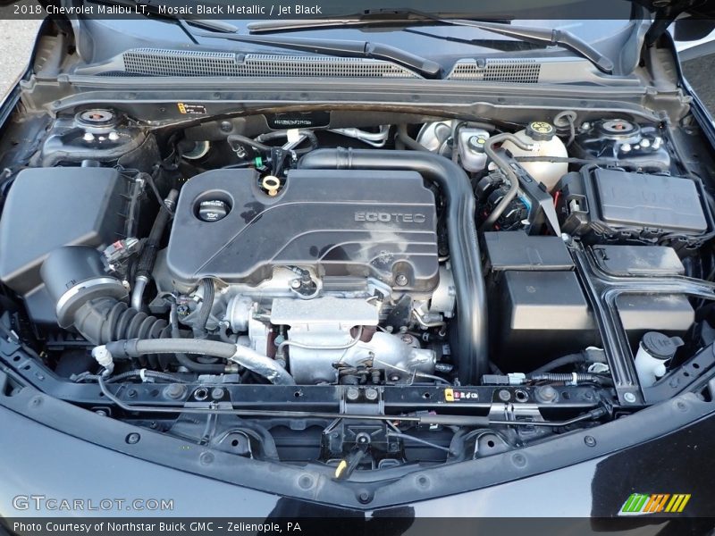 Mosaic Black Metallic / Jet Black 2018 Chevrolet Malibu LT
