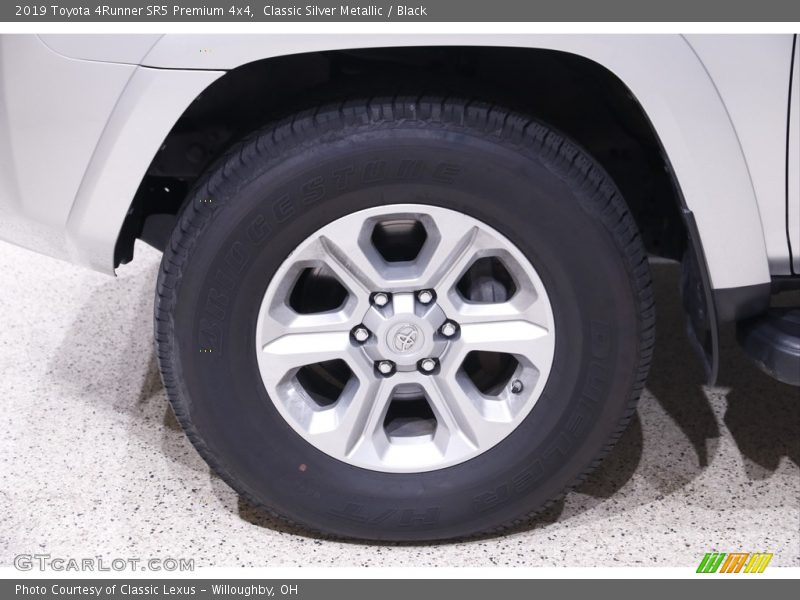 Classic Silver Metallic / Black 2019 Toyota 4Runner SR5 Premium 4x4